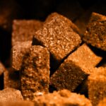 cooked sweet potato cubes dog