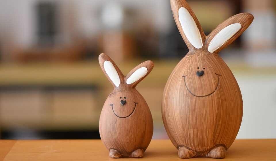 cute rabbit smiling