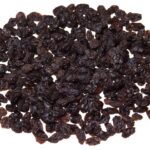 dog eating raisins